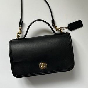 Vintage Coach Casino 9924 Black Crossbody bag purse